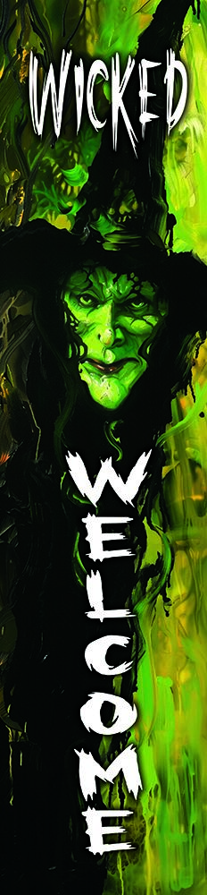 Wicked Welcome Witch art print by Acorn And Ivory Designs for $57.95 CAD