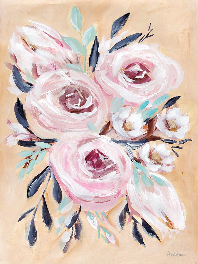 Flowers for Katelynne art print by Amanda Hilburn for $57.95 CAD