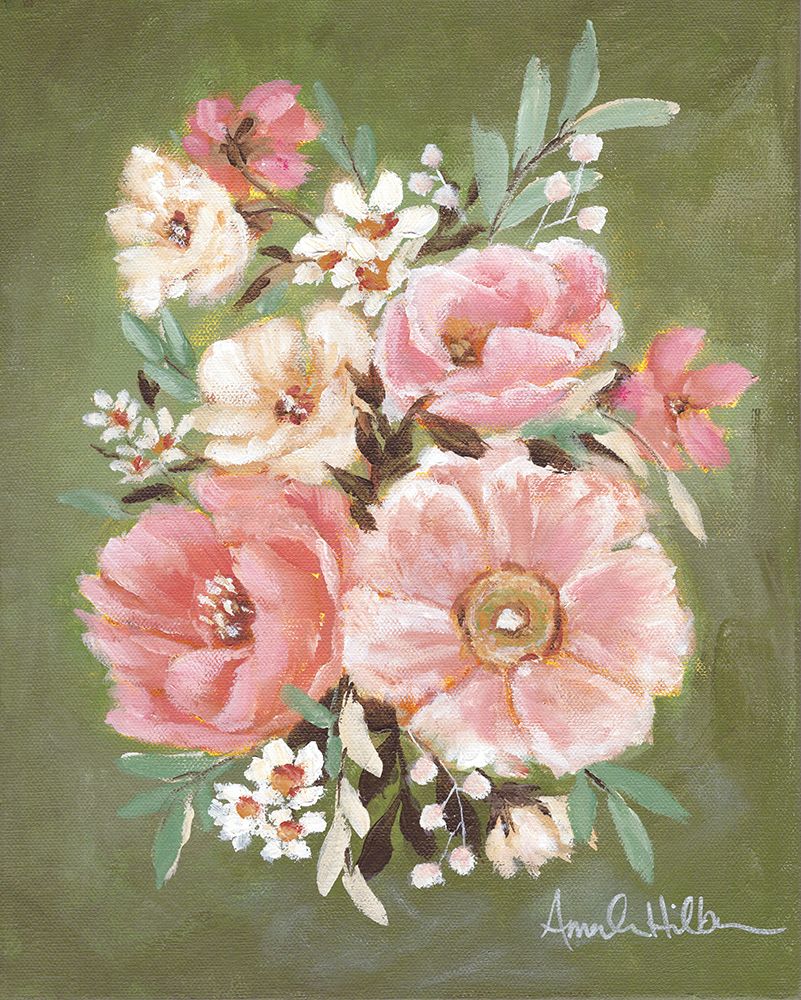 Boho Bouquet I art print by Amanda Hilburn for $57.95 CAD