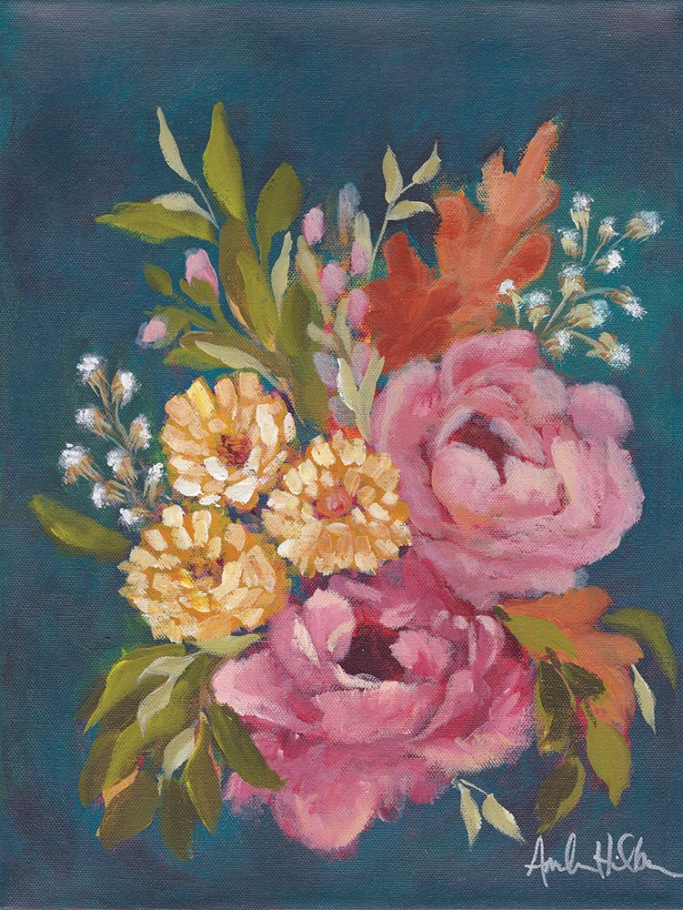 Boho Bouquet III art print by Amanda Hilburn for $57.95 CAD