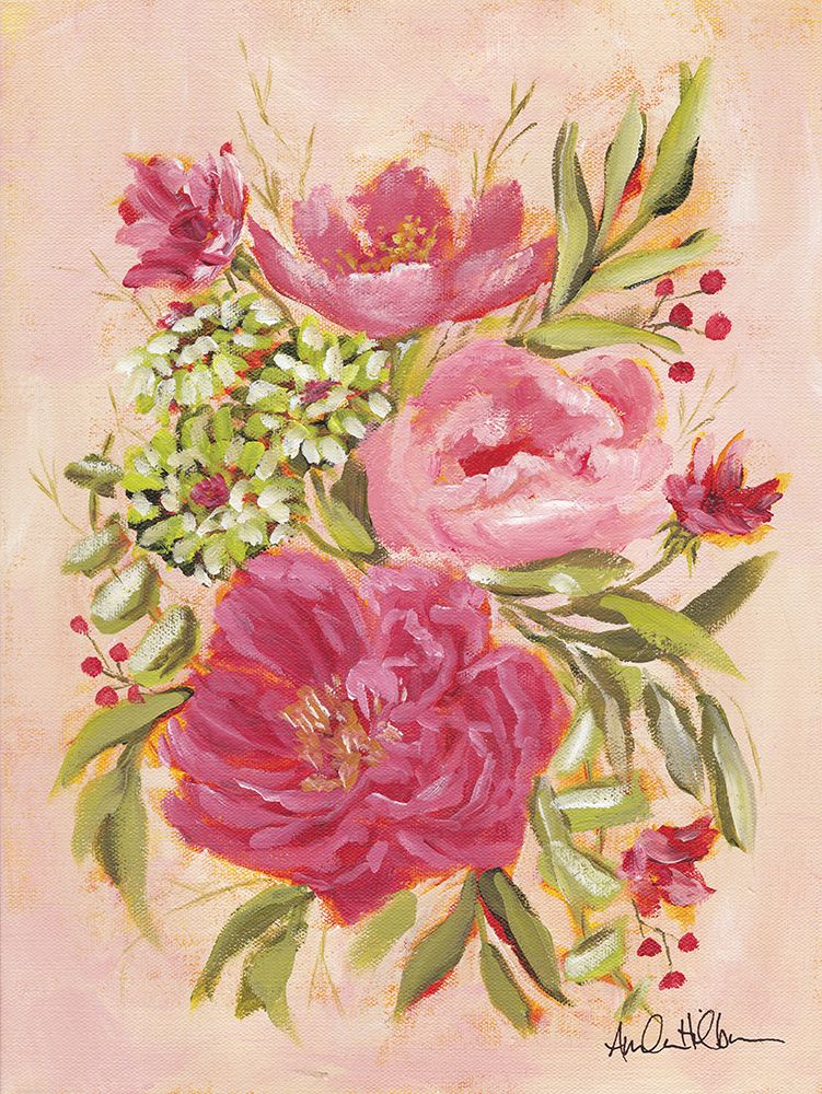 Boho Bouquet IV art print by Amanda Hilburn for $57.95 CAD