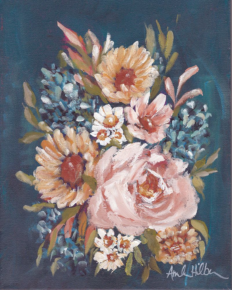 Boho Bouquet V art print by Amanda Hilburn for $57.95 CAD