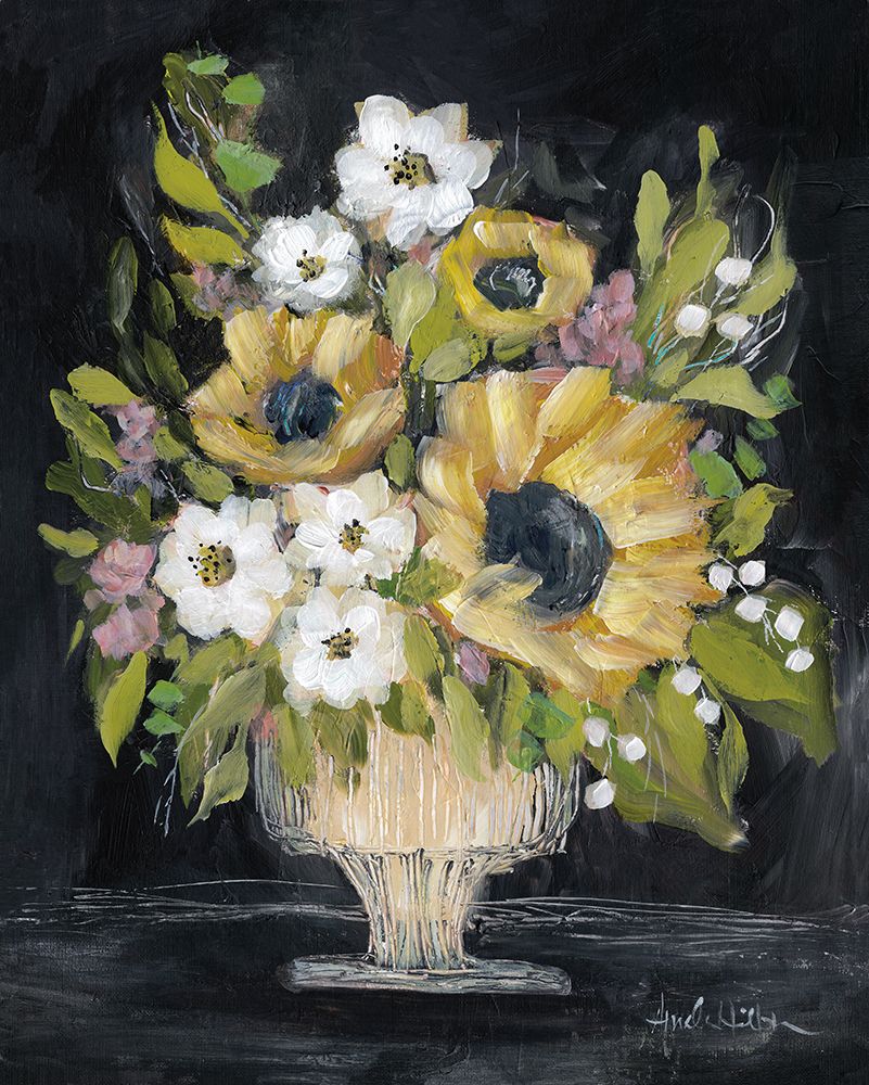 Sunshiny Bouquet art print by Amanda Hilburn for $57.95 CAD