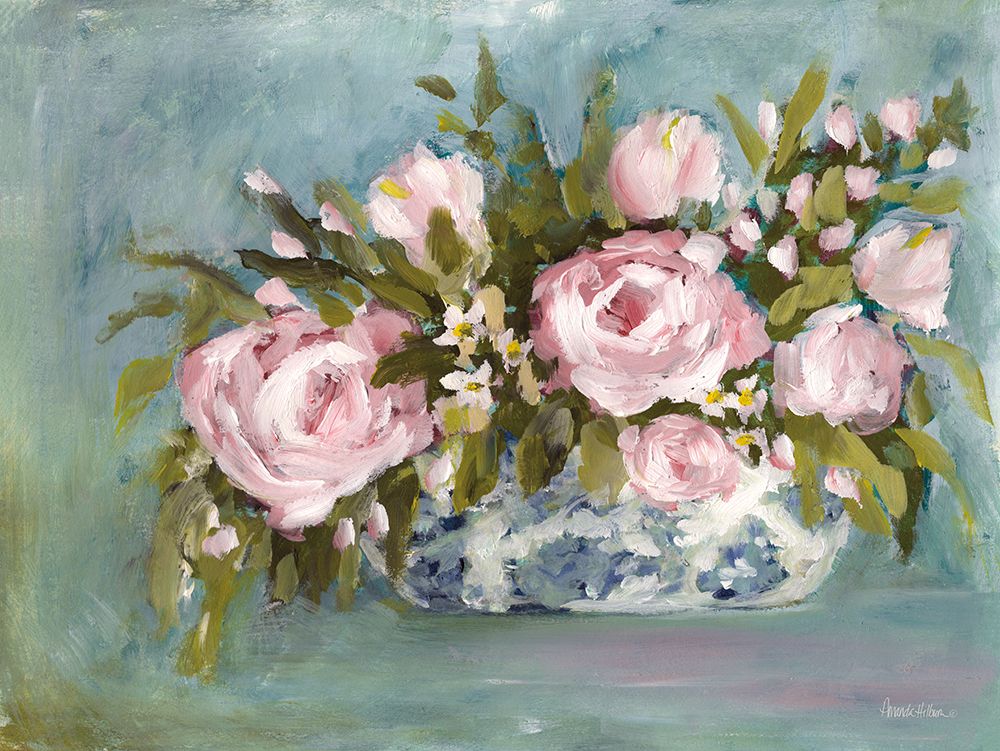 Springtime Flowers art print by Amanda Hilburn for $57.95 CAD