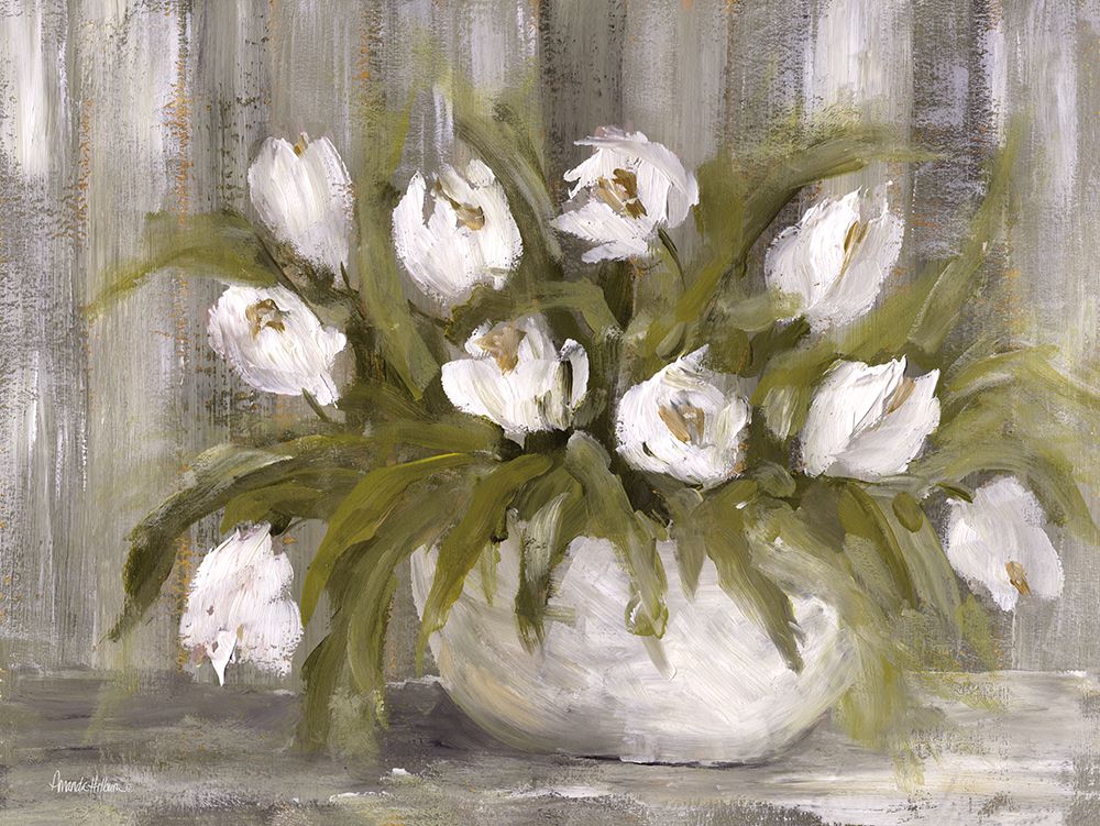 Neutral Tulip Study art print by Amanda Hilburn for $57.95 CAD