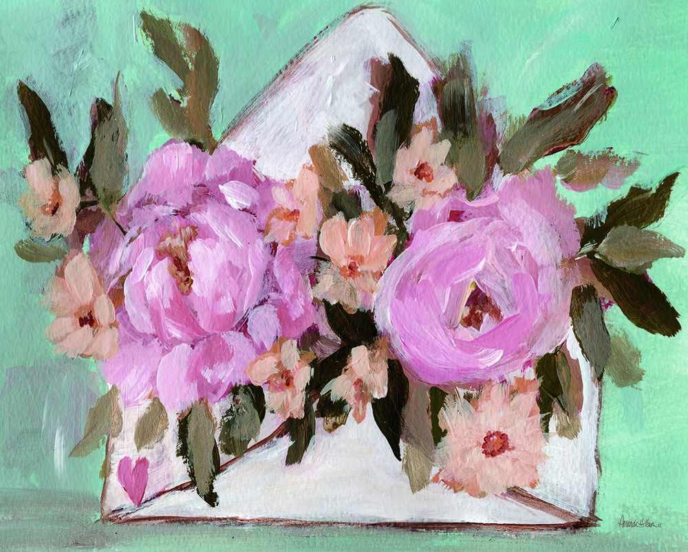 Love Letter II art print by Amanda Hilburn for $57.95 CAD