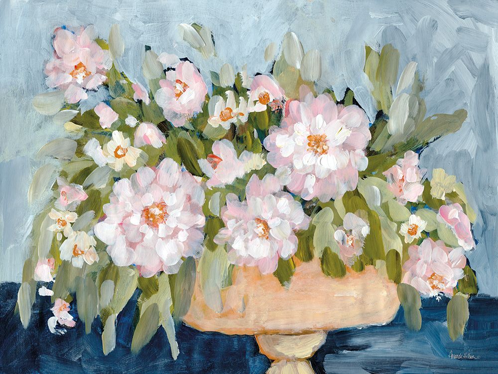 Pink Camelias art print by Amanda Hilburn for $57.95 CAD