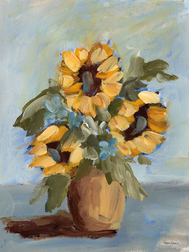 Sunlit Blossoms art print by Amanda Hilburn for $57.95 CAD
