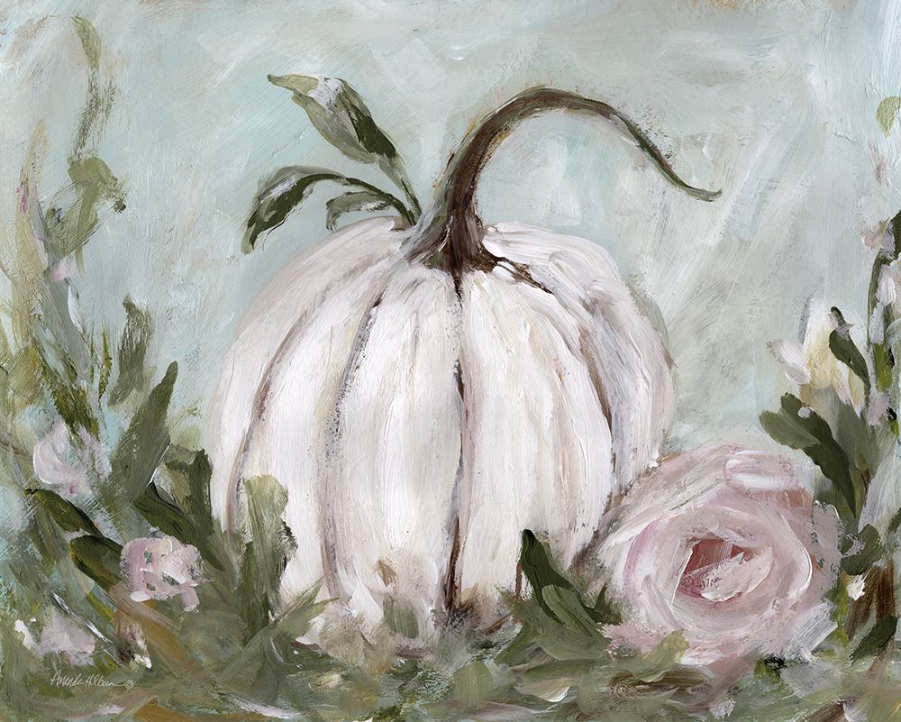 Pretty Little Pumpkin art print by Amanda Hilburn for $57.95 CAD