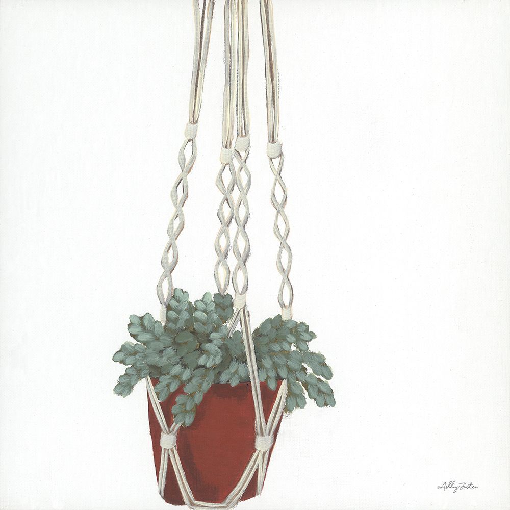 Hanging House Plant art print by Ashley Justice for $57.95 CAD
