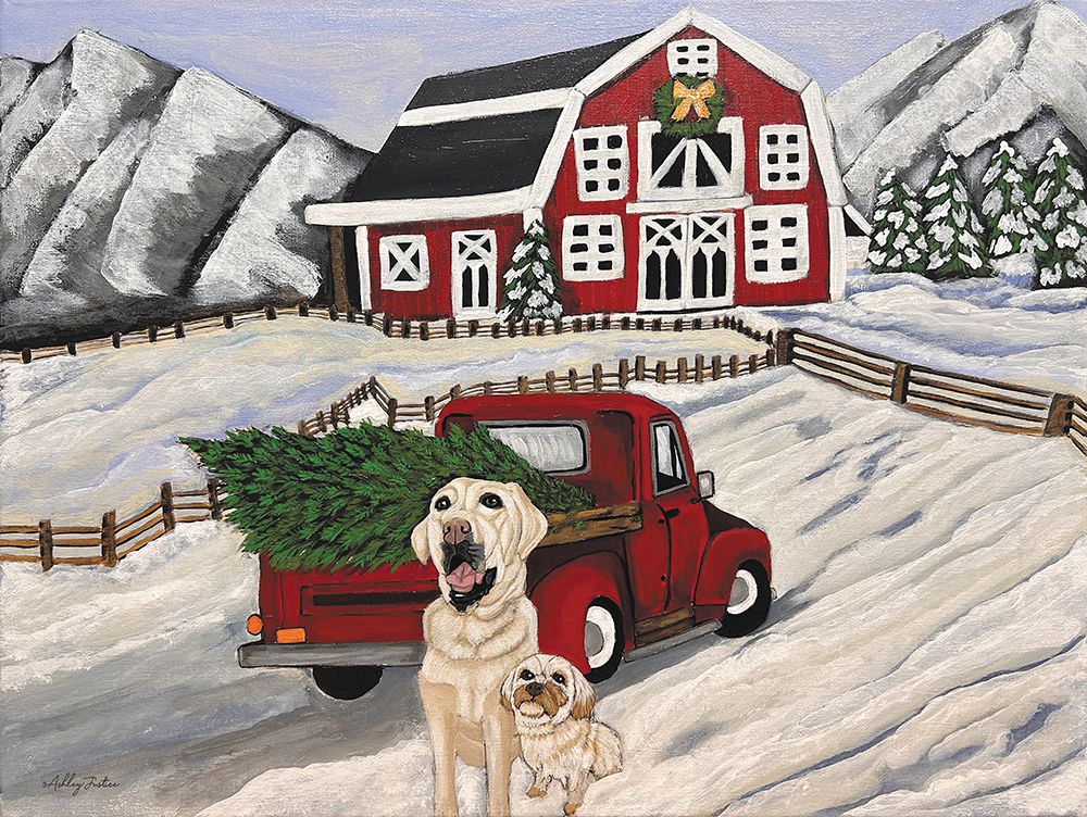 Ready for Christmas art print by Ashley Justice for $57.95 CAD