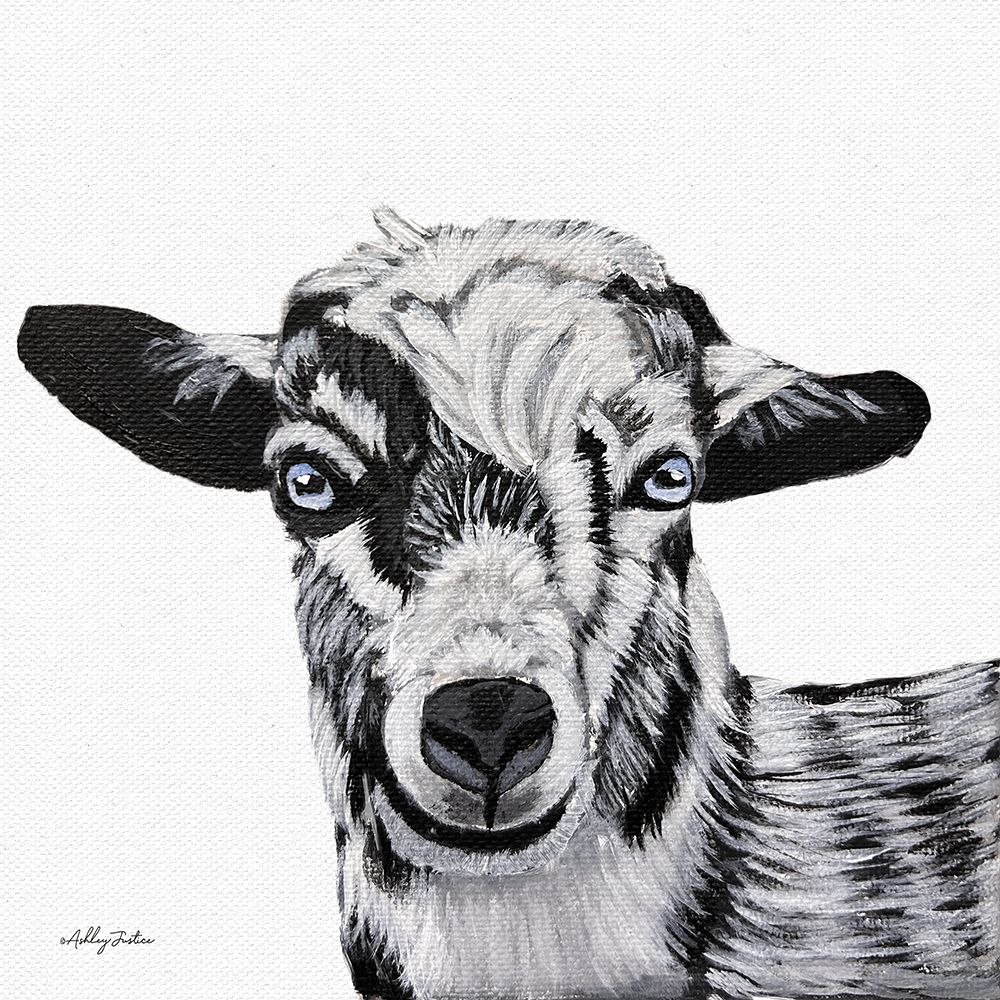 Goat II art print by Ashley Justice for $57.95 CAD