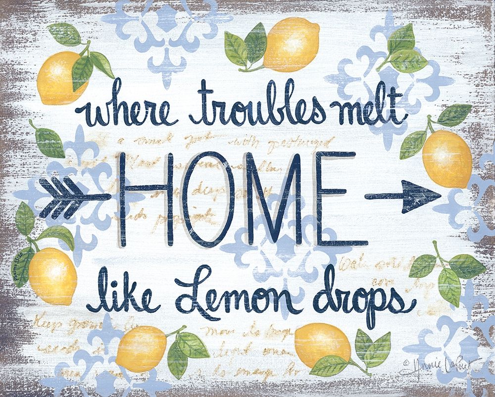 Lemon Home art print by Annie LaPoint for $57.95 CAD