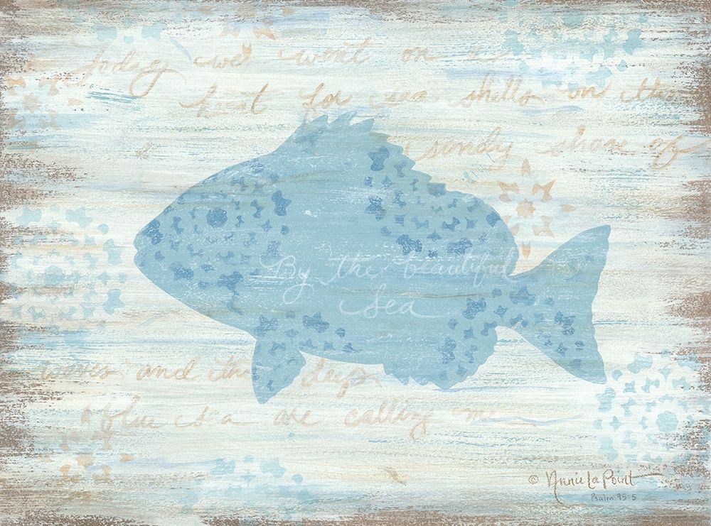 Ocean Fish art print by Annie LaPoint for $57.95 CAD