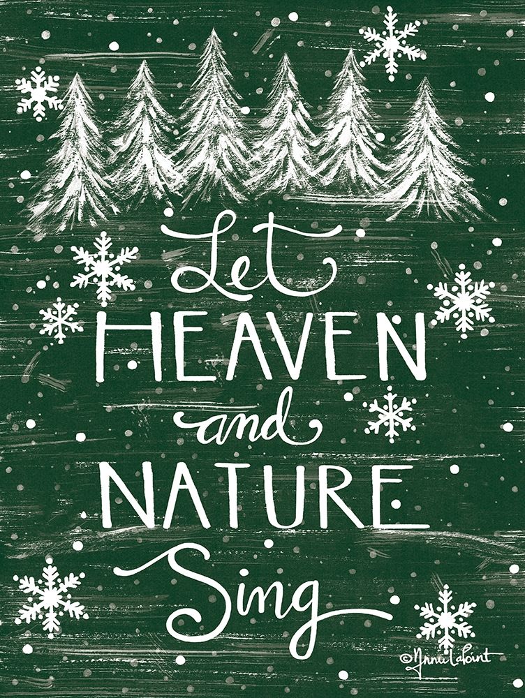 Let Heaven and Nature Sing art print by Annie LaPoint for $57.95 CAD