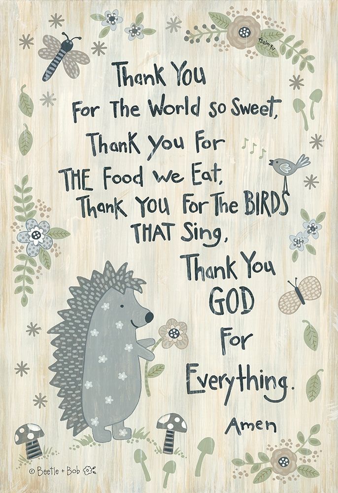 Thank You God art print by Annie LaPoint for $57.95 CAD