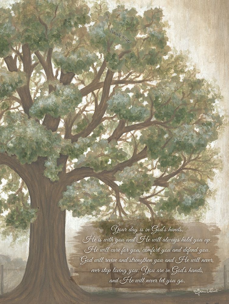 Your Day is in Gods Hands art print by Annie LaPoint for $57.95 CAD