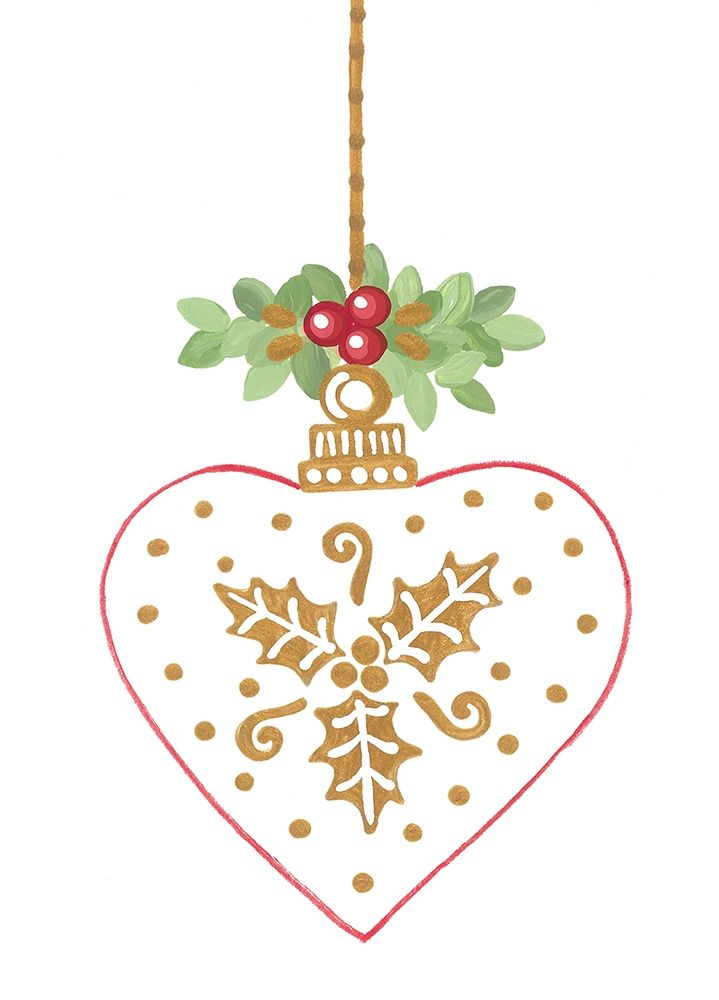 Its Christmas Love Ornament art print by Annie LaPoint for $57.95 CAD