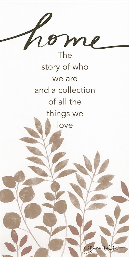Home Story art print by Annie LaPoint for $57.95 CAD