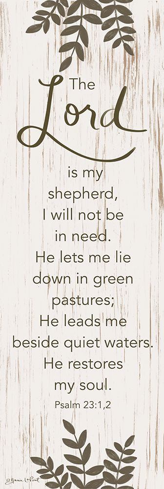 The Lord is My Shepherd art print by Annie LaPoint for $57.95 CAD
