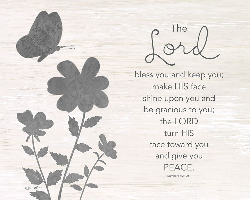 The Lord Bless You art print by Annie LaPoint for $57.95 CAD