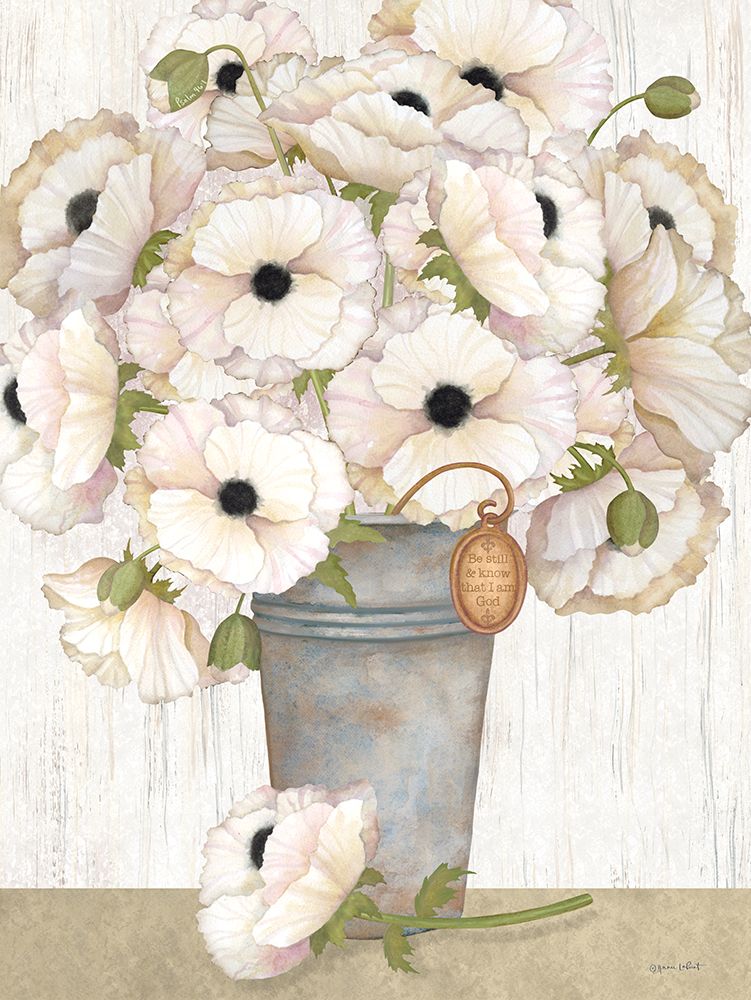 Be Still Poppies art print by Annie LaPoint for $57.95 CAD