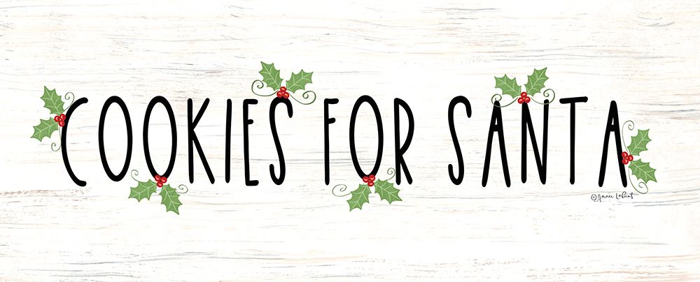 Cookies for Santa art print by Annie LaPoint for $57.95 CAD