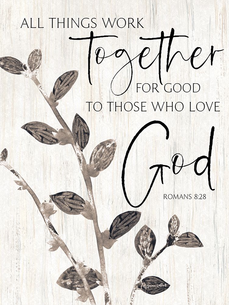 All Things Work Together art print by Annie LaPoint for $57.95 CAD