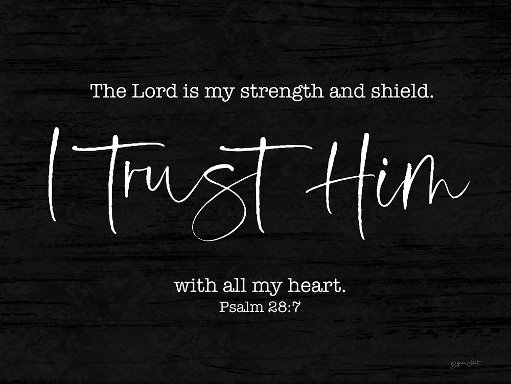 I Trust Him art print by Annie LaPoint for $57.95 CAD