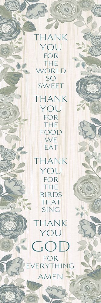 Thank You Prayer art print by Annie LaPoint for $57.95 CAD