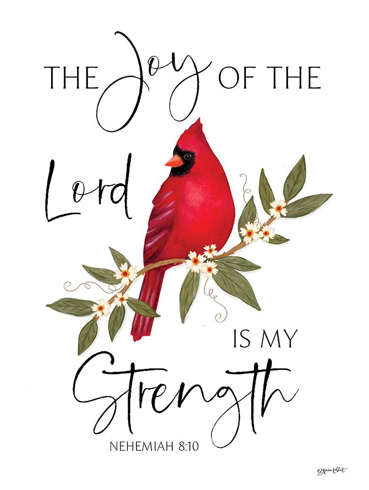 Joy of the Lord Cardinal art print by Annie LaPoint for $57.95 CAD