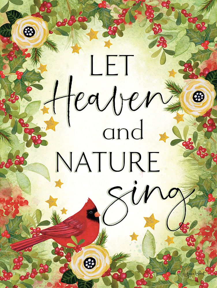 Let Heaven and Nature Sing art print by Annie LaPoint for $57.95 CAD