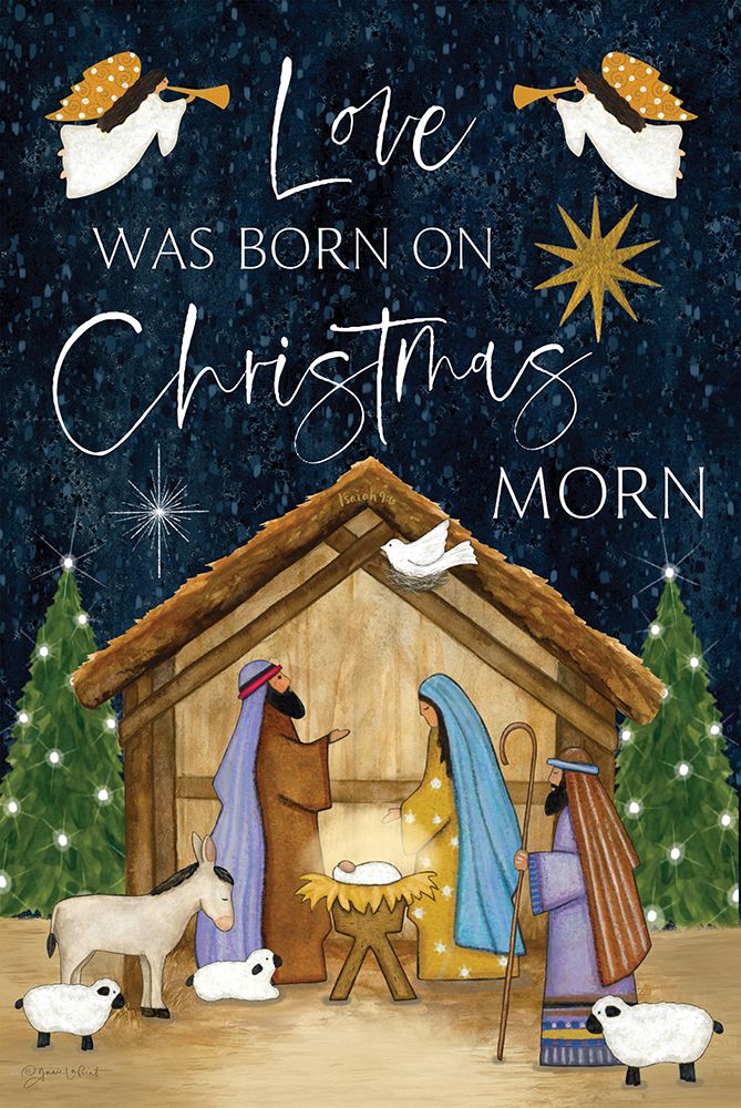 On Christmas Morn art print by Annie LaPoint for $57.95 CAD