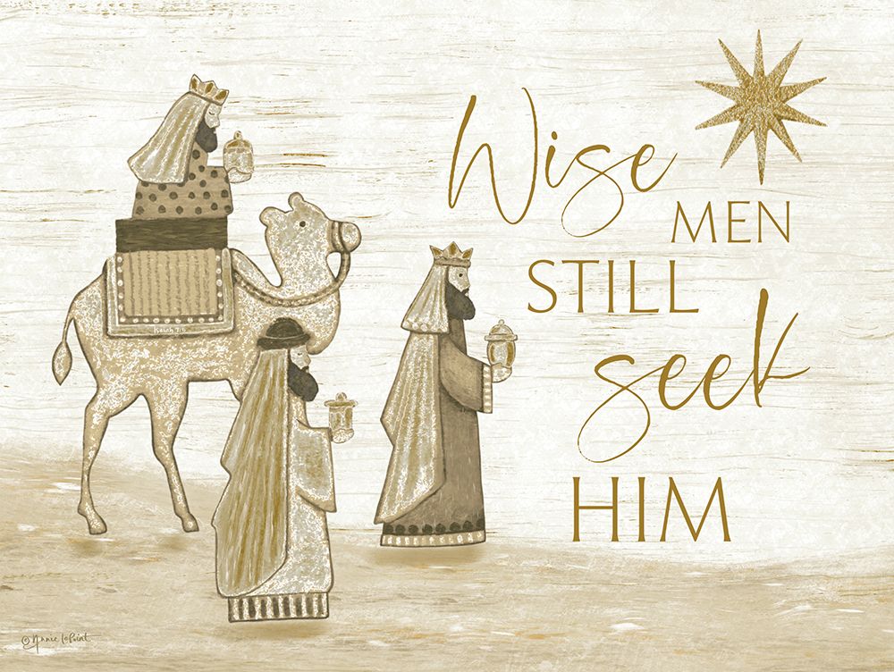 Wise Men Still Seek Him art print by Annie LaPoint for $57.95 CAD