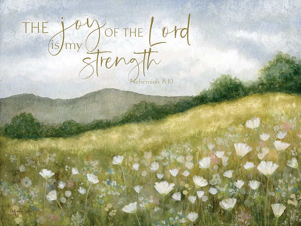 Joy of the Lord Wildflowers art print by Annie LaPoint for $57.95 CAD