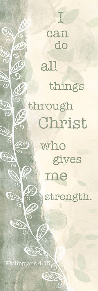 I Can Do All Things art print by Annie LaPoint for $57.95 CAD