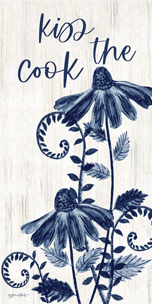 Kiss the Cook Flowers art print by Annie LaPoint for $57.95 CAD