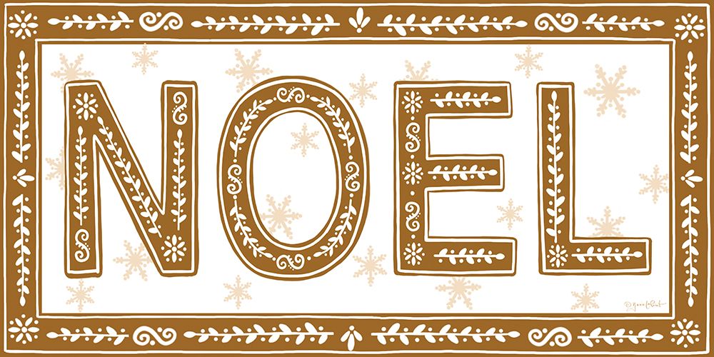Gingerbread Noel art print by Annie LaPoint for $57.95 CAD
