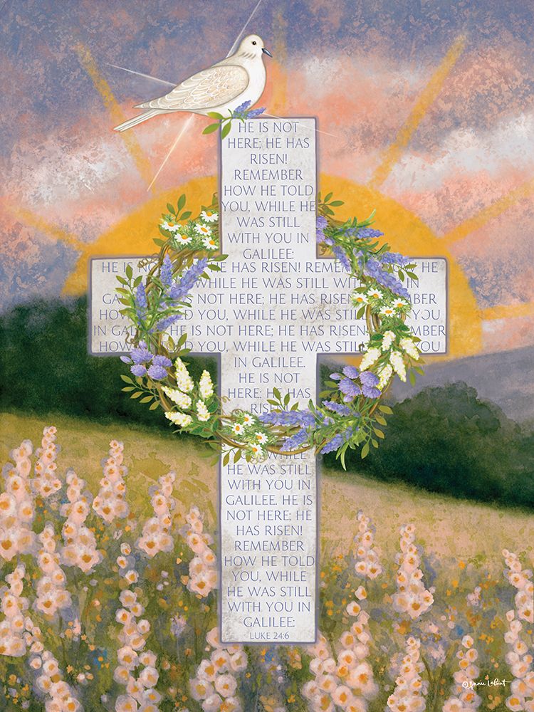 Easer Dove Cross art print by Annie LaPoint for $57.95 CAD