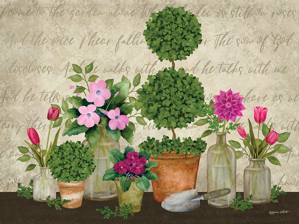 Come to the Garden art print by Annie LaPoint for $57.95 CAD