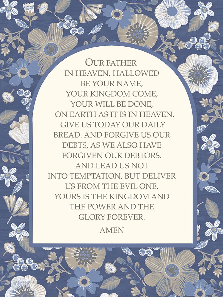 The Lords Prayer art print by Annie LaPoint for $57.95 CAD
