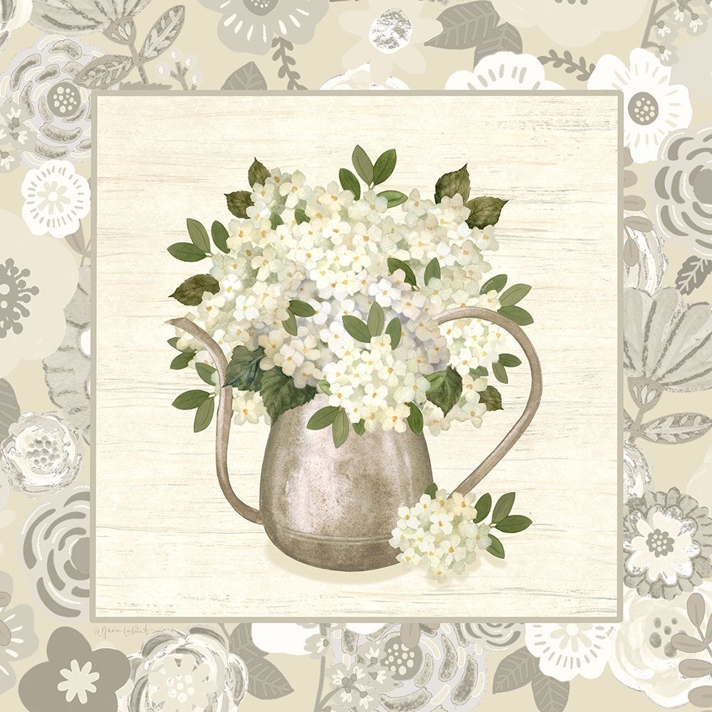 My Garden Hydrangeas art print by Annie LaPoint for $57.95 CAD