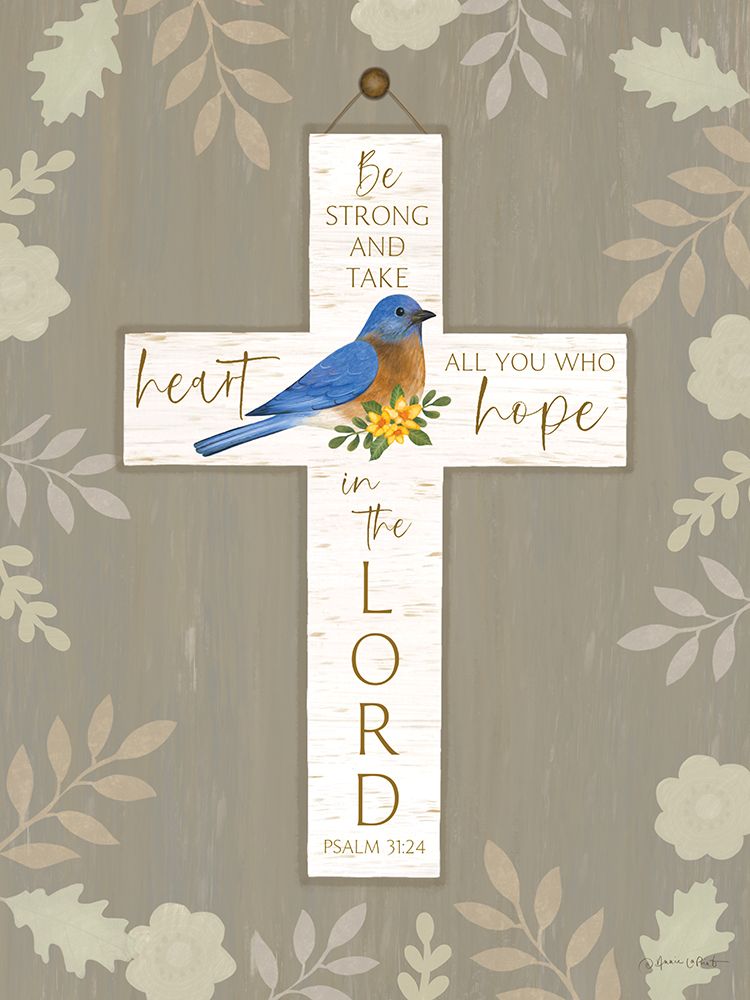 Hope in the Lord Cross art print by Annie LaPoint for $57.95 CAD