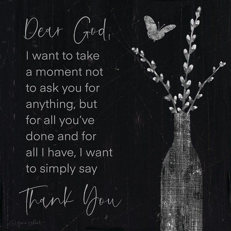 Dear God - Thank You art print by Annie LaPoint for $57.95 CAD