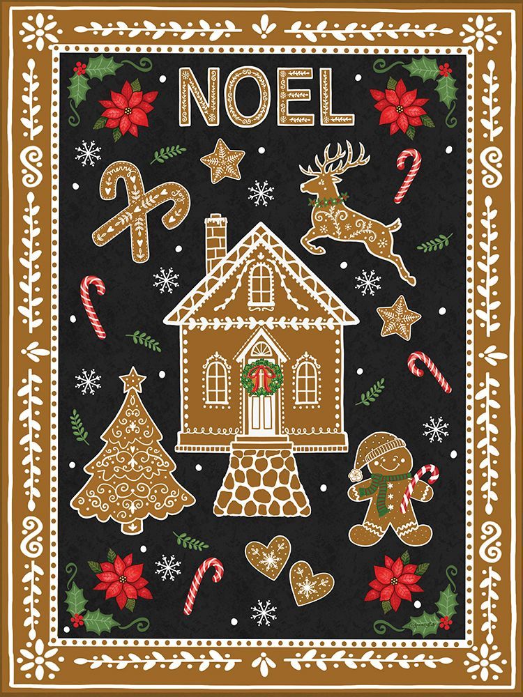 Gingerbread Noel art print by Annie LaPoint for $57.95 CAD