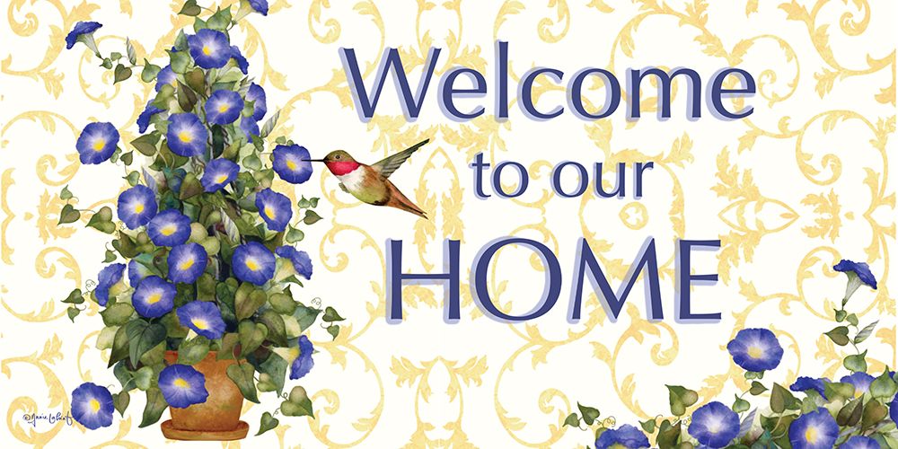 Welcome to our Home art print by Annie LaPoint for $57.95 CAD