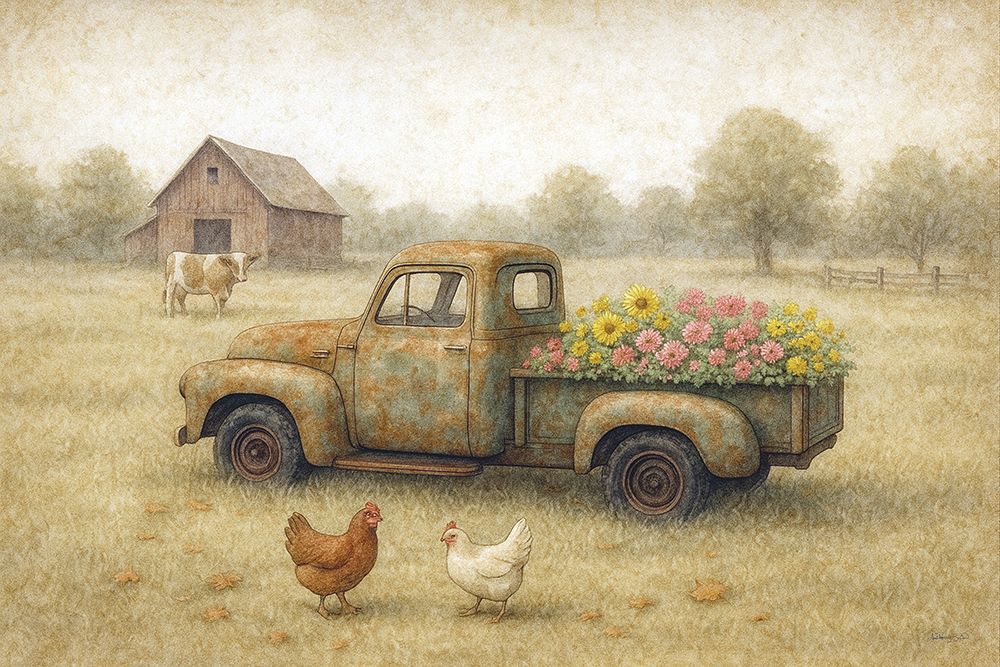 Yesterdays Blooms art print by Anthony Smith for $57.95 CAD