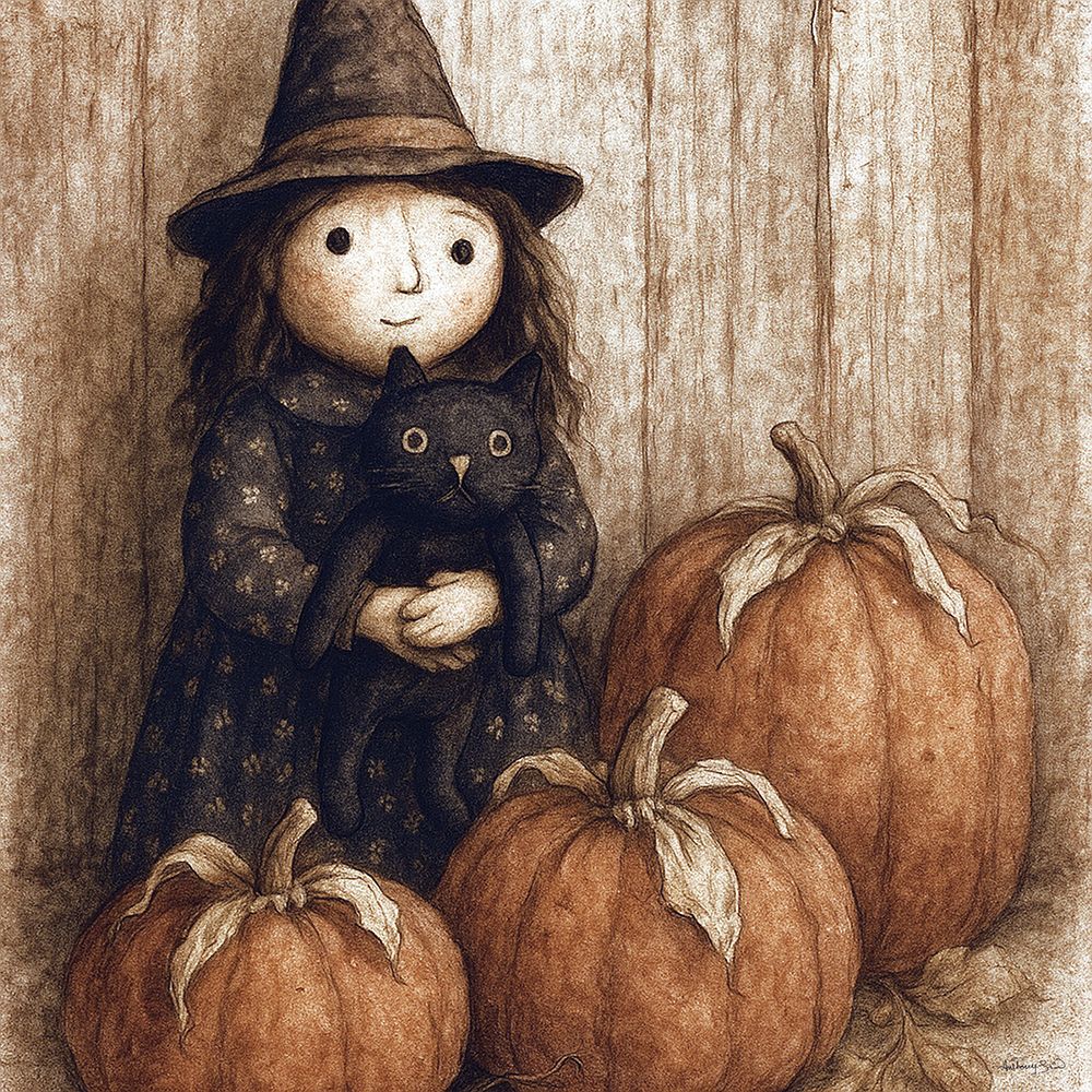 A Witchs Best Friend art print by Anthony Smith for $57.95 CAD