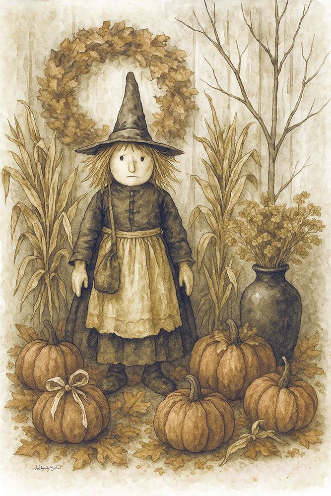 The Harvest Witch art print by Anthony Smith for $57.95 CAD