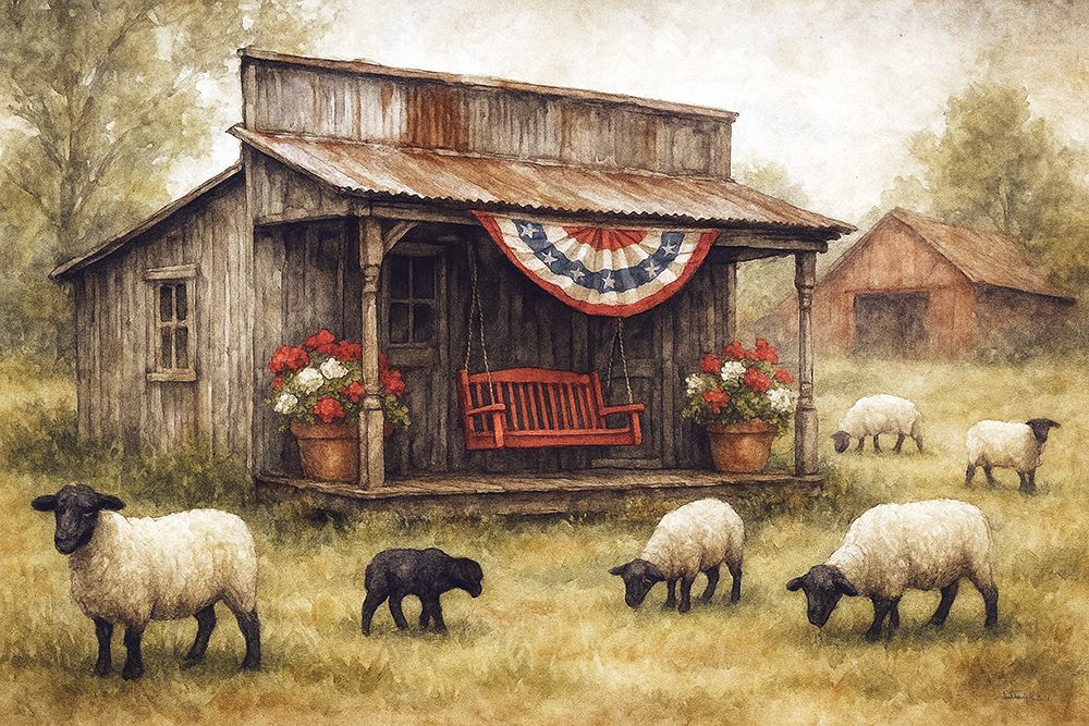 Country Cottage art print by Anthony Smith for $57.95 CAD